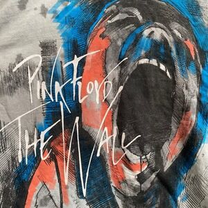 Liquid Blue Pink Floyd The Wall Tie Dye Roger Waters Rock Band Graphic Tee Small